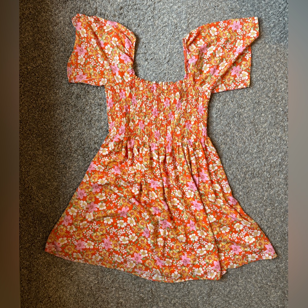 Floral mini dress